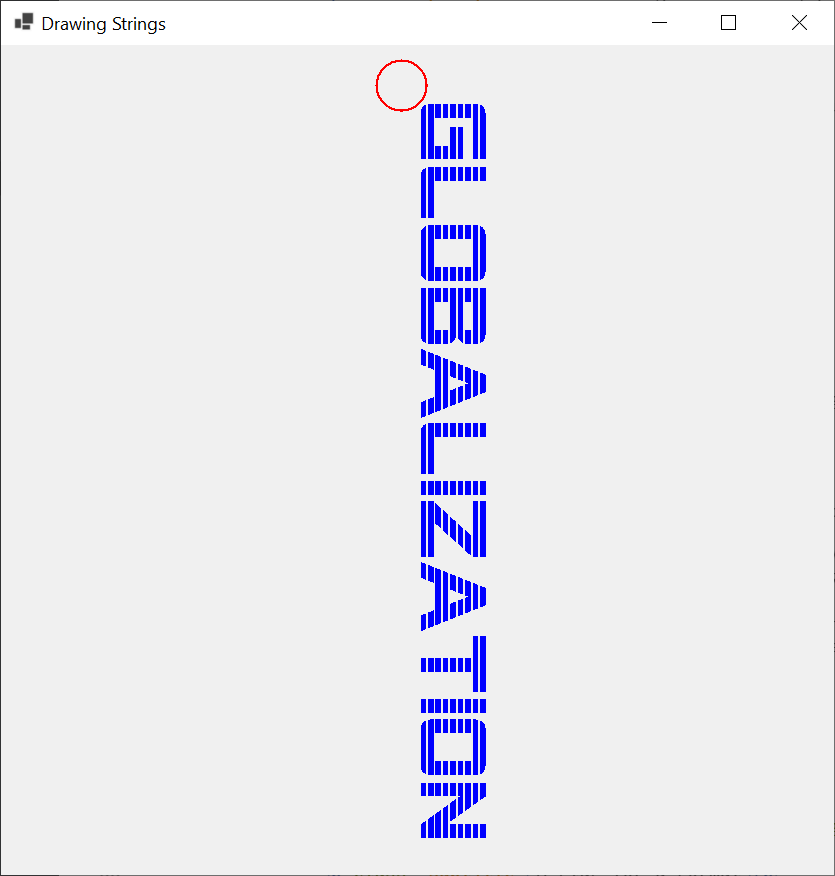 Vertical Text