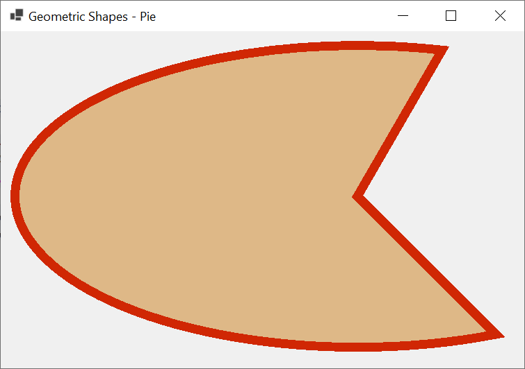 Geometric Shape - Pie