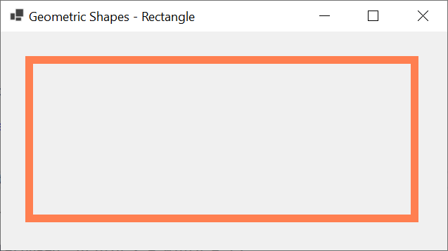 Graphics Path - Rectangle