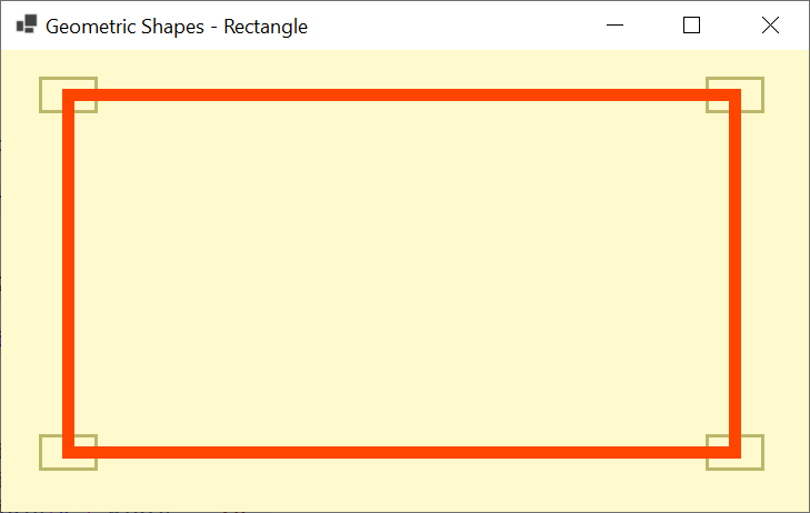 A Rectangle Drawn From a Rectangle Value