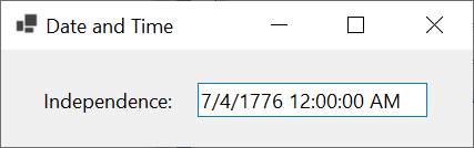 Creating a Date Object