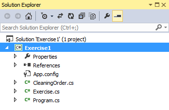 Solution Explorer